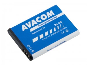 Obrzok Baterie AVACOM GSNO-BL5B-S890 do mobilu Nokia 3220 - GSNO-BL5B-S890