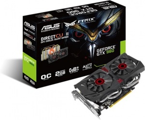 Obrzok ASUS nVidia STRIX-GTX960-DC2OC-2GD5 - 90YV07N0-M0NA00