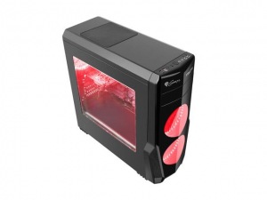 Obrzok Genesis PC case TITAN 800 RED MIDI TOWER USB 3.0 - NPC-1128