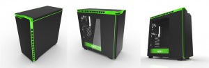 Obrzok NZXT PC skria H440 ierno-zelen s oknom - CA-H442W-M9