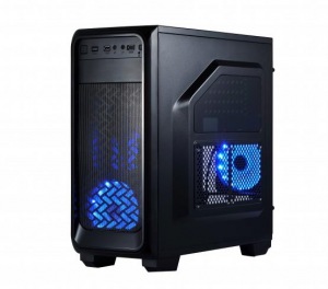 Obrzok X2 ATX pc gamer case - DARK KNIGHT - X2-T1612B/W-2U3-2BL