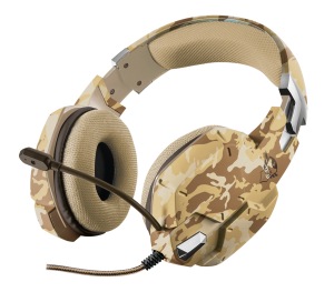 Obrzok TRUST GXT 322D Carus Gaming Headset - desert camo - 22125