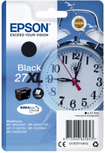 Obrzok Epson Singlepack Black 27XL DURABrite Ultra Ink - C13T27114012