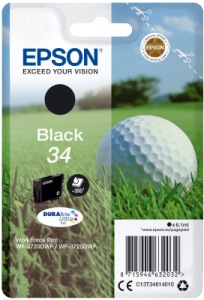 Obrzok Epson Singlepack Black 34 DURABrite Ultra Ink - C13T34614010