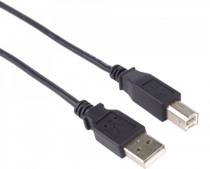 Obrzok USB2.0 A-B kbel M  - ku2ab2bk