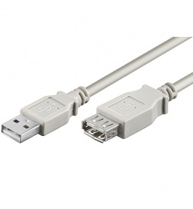 Obrzok USB2.0 A-A kbel M  - 8592220000523