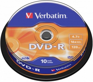 Obrzok Verbatim DVD-R 10 pack 16x  - 