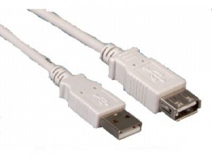 Obrzok USB2.0 A-A kbel M  - 8592220000516