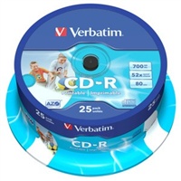 Obrzok Verbatim CD-R 25 pack 52x  - 43439