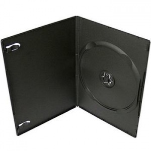 Obrzok Obal na 1 DVD 7mm  - DVD_OBAL_SLIM7BLACK