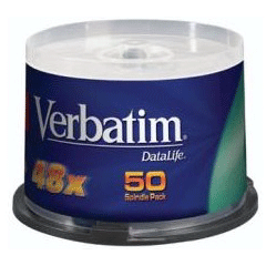 Obrzok Verbatim CD-R 50 pack 52x  - 43351