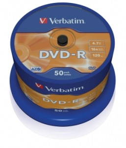 Obrzok Verbatim DVD-R 50 pack 16x  - 43548