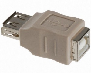 Obrzok USB2.0 A-B redukcia F  - 8592220008758