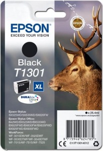 Obrzok kazeta EPSON T1301 ink black Stylus SX525WD  - C13T13014010