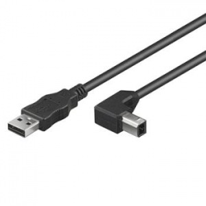 Obrzok USB2.0 A-B kbel M  - ku2ab2-90