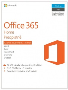 Obrzok Microsoft Office 365 pre domcnosti - 6GQ-00181