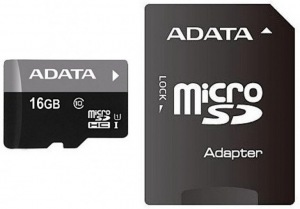 Obrzok Adata Premier microSDHC 16GB  - AUSDH16GUICL10-RA1