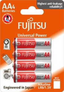 Obrzok Fujitsu Universal Power alkalick batria LR06  - FU-LR06UP-4B